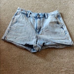 American Eagle high wasted jean shorts